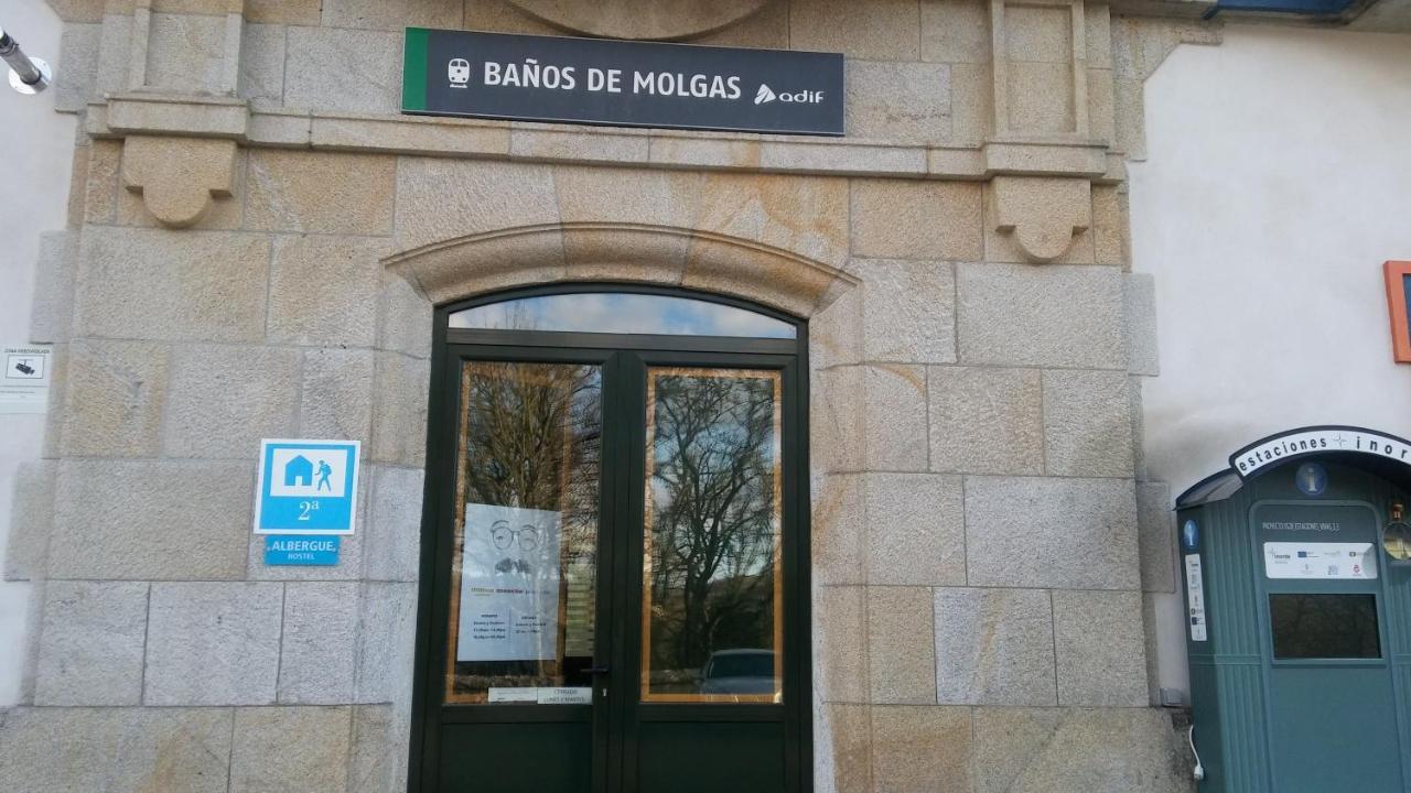 Albergue Estaciones Vivas Banos Del Molgas Exterior photo